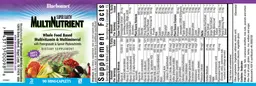 Label for MultiNutrient
