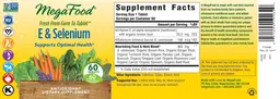 Label for E & Selenium