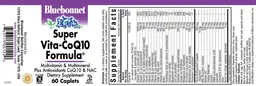 Label for Super Vita-CoQ10 Formula