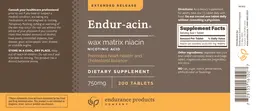 Label for Endur-acin