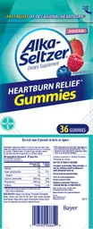 Label for Alka-Seltzer Mixed Fruit