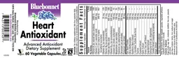 Label for Heart Antioxidant