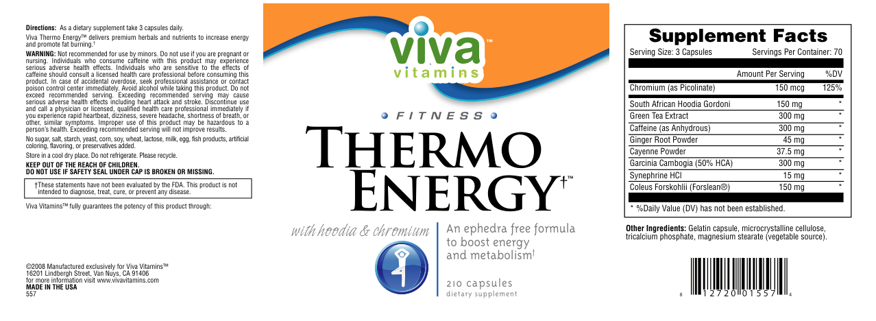 Label for Thermo Energy