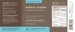 Label for Endur-B Complex
