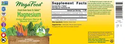 Label for Magnesium