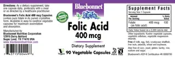 Label for Folic Acid 400 mcg