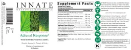 Label for Adrenal Response