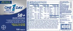 Label for Men's 50+ Healthy Advantage