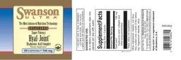 Label for Super Potency Hyal-Joint 166 mg
