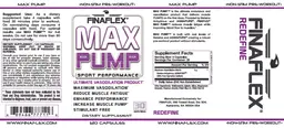 Label for Max Pump