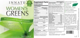 Label for Women's Greens
