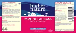 Label for Immune Glucans