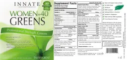 Label for Women+40 Greens