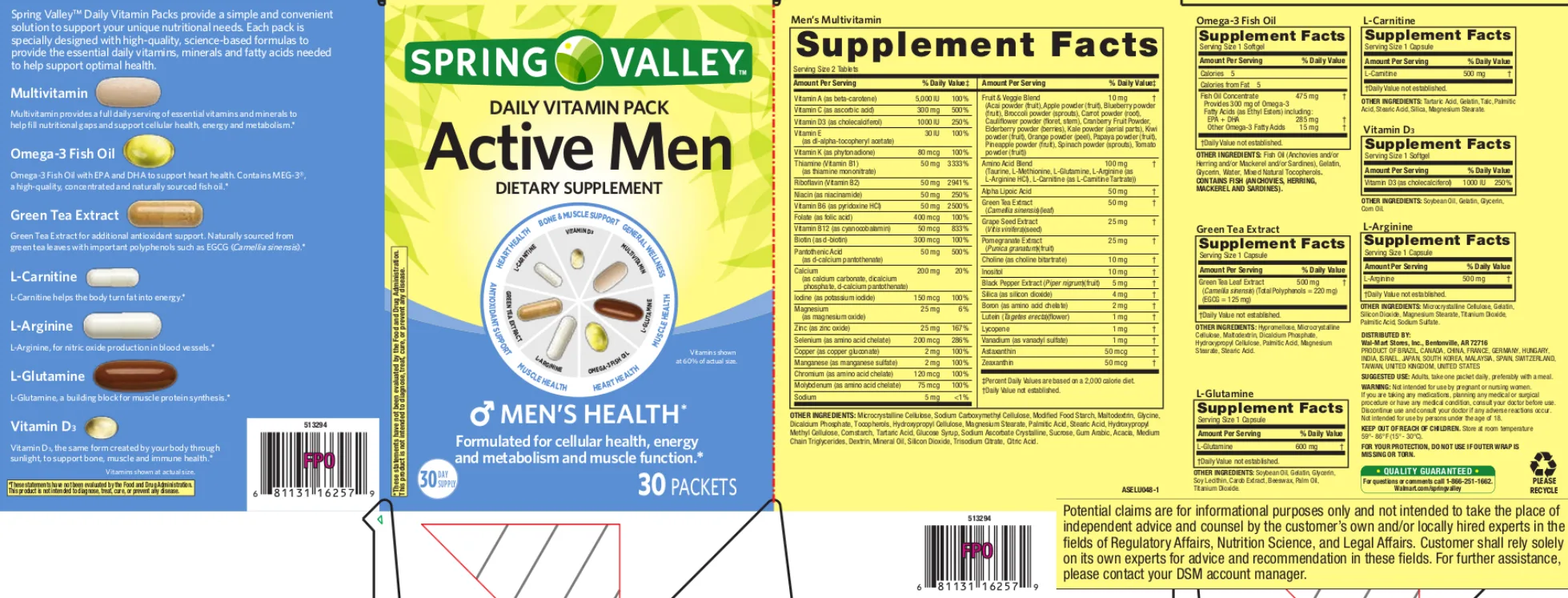 Label for Vitamin D3