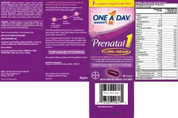 Label for Women's Prenatal 1