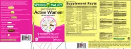 Label for Women's Multivitamin