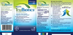 Label for TruBiotics