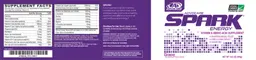 Label for Spark Energy Grape
