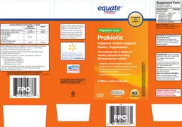 Label for Digestive Care Probiotic