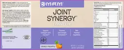 Label for Joint Synergy Complete Orange-Pineapple