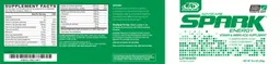 Label for Spark Energy Limeade