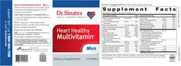 Label for Heart Healthy Multivitamin Men