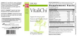 Label for VitaliChi