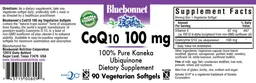 Label for CoQ10 100 mg