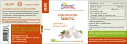 Label for Odorless Garlic