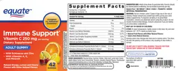 Label for Immune Support Adult Gummy