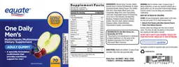 Label for Daily Men's Adult Gummy