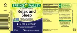 Label for Relax And Sleep