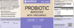 Label for Probiotic Booster