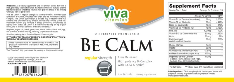 Be Calm Regular Strength