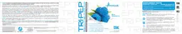 Label for Tri-Pep Blue Raspberry