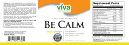 Label for Be Calm Regular Strength