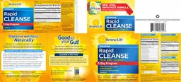 Label for Rapid Cleanse 3