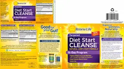 Label for Diet Start Cleanse 2