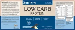 Label for Low Carb Protein French Vanilla