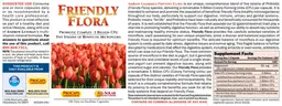 Label for Friendly Flora 5 Billion CFU