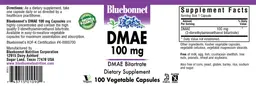 Label for DMAE 100 mg