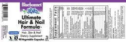 Label for Ultimate Hair & Nail Formula