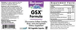 Label for GSX Formula