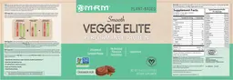 Label for Veggie Elite Cinnamon Bun