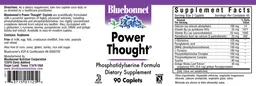 Label for Power Thought