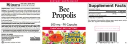 Label for Bee Propolis