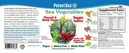 Label for Sea Vegetables