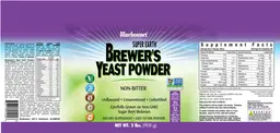 Label for Brewer's Yeast Powder