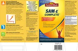 Label for SAM-e Complete 200 mg
