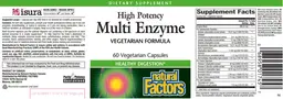 Label for High Potency Multi Enzyme
